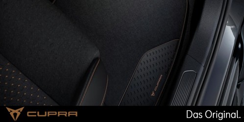 Original SEAT CUPRA Born Textilfußmatten Satz Vorne + Hinten 1EB863011G LOE Original SEAT CUPRA Born Textilfußmatten Satz Vorne + Hinten 1EB863011G LOE