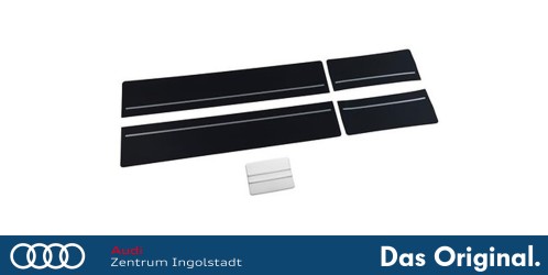 Original VW ID. Polo Schutzfolie für Einstiegsleiste Schwarz/Silber, vorne und hinten, 2FA071310 ZMD Original VW ID. Polo Schutzfolie für Einstiegsleiste Schwarz/Silber, vorne und hinten, 2FA071310 ZMD