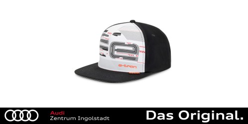Original Audi Snapback Cap e-tron, schwarz 3132103400