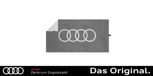 Original Audi Handtuch, hellgrau, 50x100cm 3132501300
