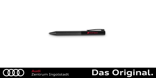 Original Audi Sport Kugelschreiber, Carbon 3222400400