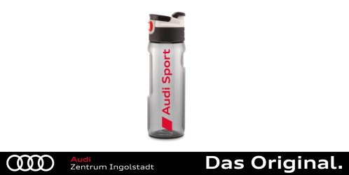 Original Audi Sport Trinkflasche schwarz 3292500300