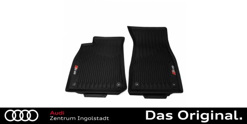 Original Audi S6 (4K) Gummifußmatten Satz Vorne mit Schriftzug "S6" 4K1061221A 041 Original Audi S6 (4K) Gummifußmatten Satz Vorne mit Schriftzug "S6" 4K1061221A 041