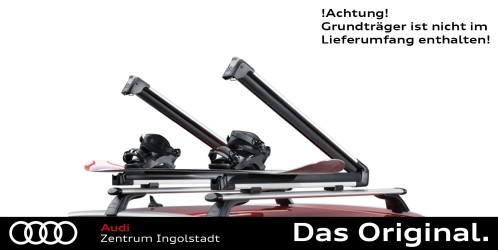 Original Audi Ski- und Snowboardhalter für maximal 6 Paar Ski oder 4 Snowboards, ohne Ausziehfunktion 4M0071129A Original Audi Ski- und Snowboardhalter für maximal 6 Paar Ski oder 4 Snowboards, ohne Ausziehfunktion 4M0071129A