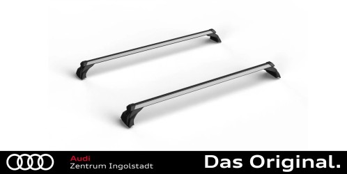 Original Audi Q7 Grundträger für Fahrzeuge mit Dachreling, silber 4MN071151 Original Audi Q7 Grundträger für Fahrzeuge mit Dachreling, silber 4MN071151