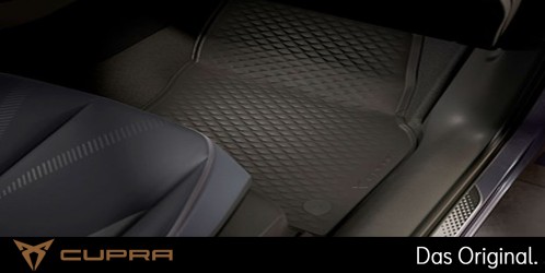 Original SEAT CUPRA Terramar Gummifußmatten Satz Vorne + Hinten 578061500 041 Original SEAT CUPRA Terramar Gummifußmatten Satz Vorne + Hinten 578061500 041