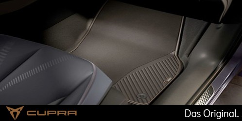 Original SEAT CUPRA Terramar Gummifußmatten Satz Vorne + Hinten 578863011B LOE Deep Ocean Gummifußmatten Original SEAT CUPRA Terramar Gummifußmatten Satz Vorne + Hinten 578863011B LOE Deep Ocean Gummifußmatten