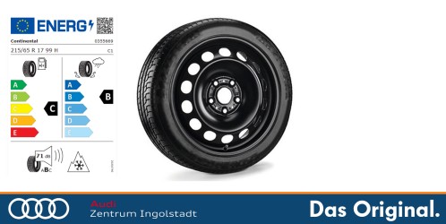 Original VW Tayron/Tiguan 17 Zoll Winterkomplettradsatz auf Stahlfelge WinterContact TS 870 P Seal 215/65 R17 99 H 6,5J x 17 ET38 Original VW Tayron/Tiguan 17 Zoll Winterkomplettradsatz auf Stahlfelge WinterContact TS 870 P Seal 215/65 R17 99 H 6,5J x 17 ET38