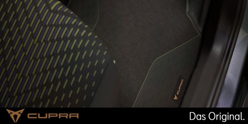 Original SEAT CUPRA RAVAL Textilfußmatten Satz Vorne + Hinten 6FA863011 LOE Original SEAT CUPRA RAVAL Textilfußmatten Satz Vorne + Hinten 6FA863011 LOE
