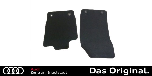 Original Audi A1 Textilfußmatten Satz Vorne, schwarz 8X1863691C WL6 Original Audi A1 Textilfußmatten Satz Vorne, schwarz 8X1863691C WL6