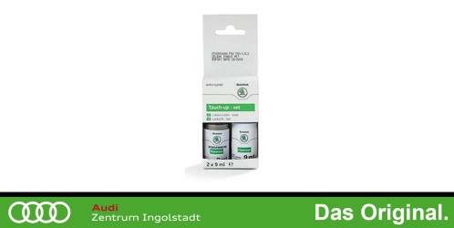 Original Skoda Lackstift Set jungle green-metallic 3T0050300A F6X