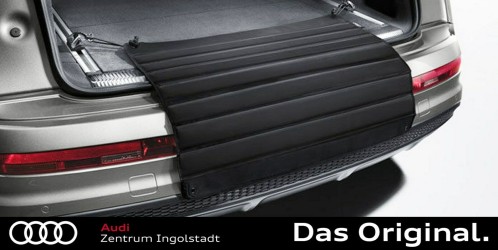 Original Audi Ladekantenschutzmatte 8X0061190B zur Befestigung an den Ladehaken des Kofferraums Original Audi Ladekantenschutzmatte 8X0061190B zur Befestigung an den Ladehaken des Kofferraums